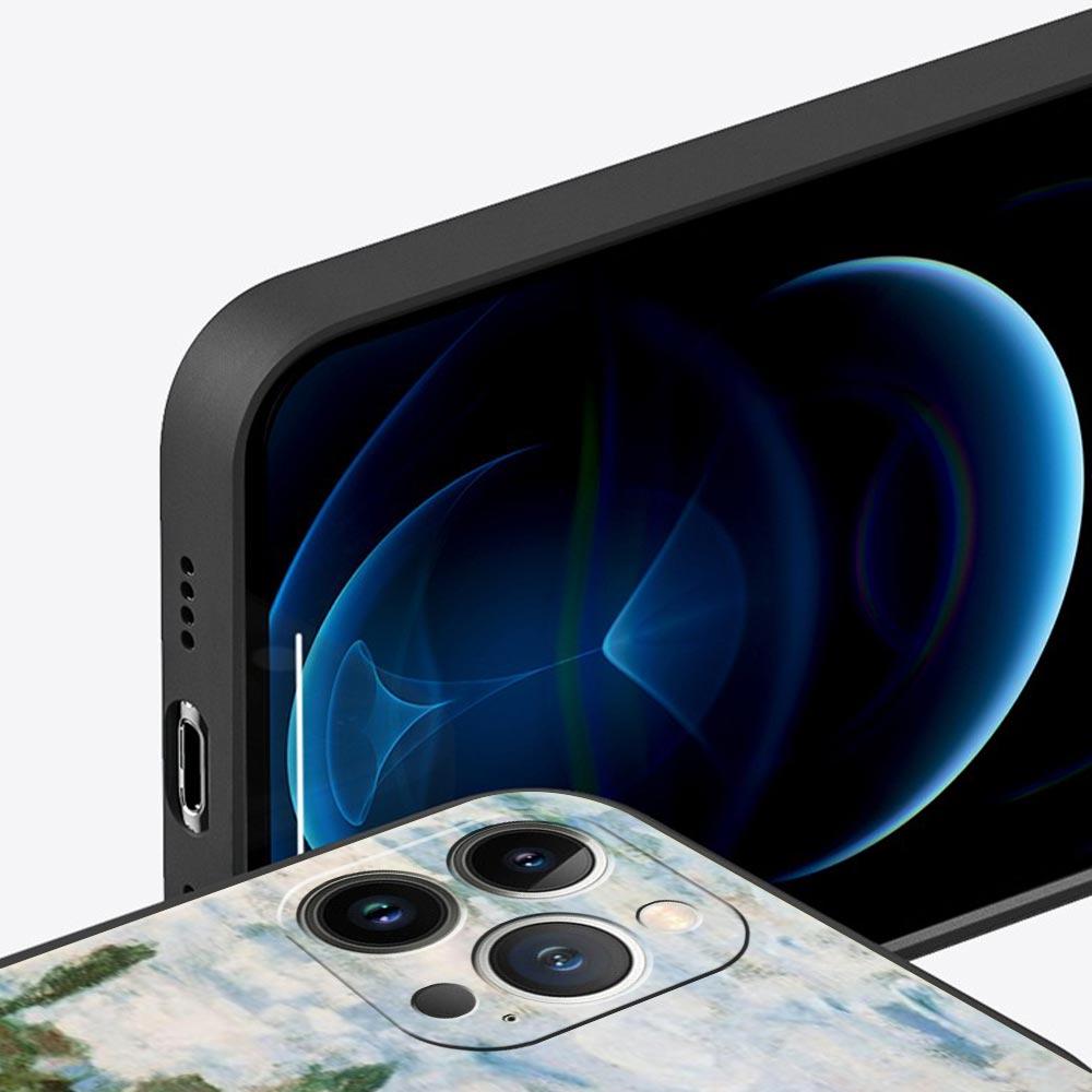 Claude Monet Impressionism Painter Luxury Soft Phone Case For iPhone 13 15 14 12 11 Pro MAX XR X SE XS 7 8 Plus Silicone Cover