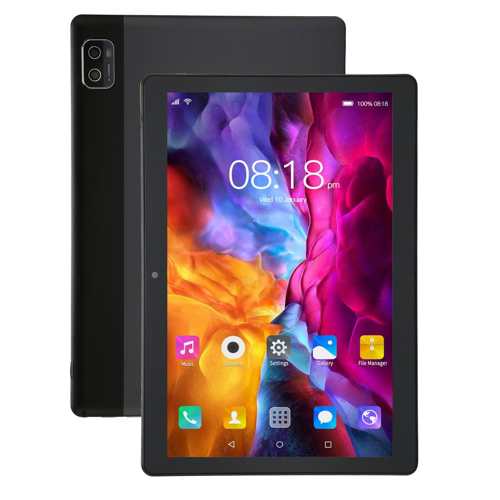 10,1-дюймовый планшет для Android 12 5G WiFi 6 ГБ 128 ГБ Фронтальная 200 МП Задняя 500 МП 1960x1080 IPS 10-ядерный 8800 мАч Звонковый планшет