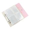 Four-box Grid Idol Photo Album Candy Color Binder Photo Cards  Photocard Collecting