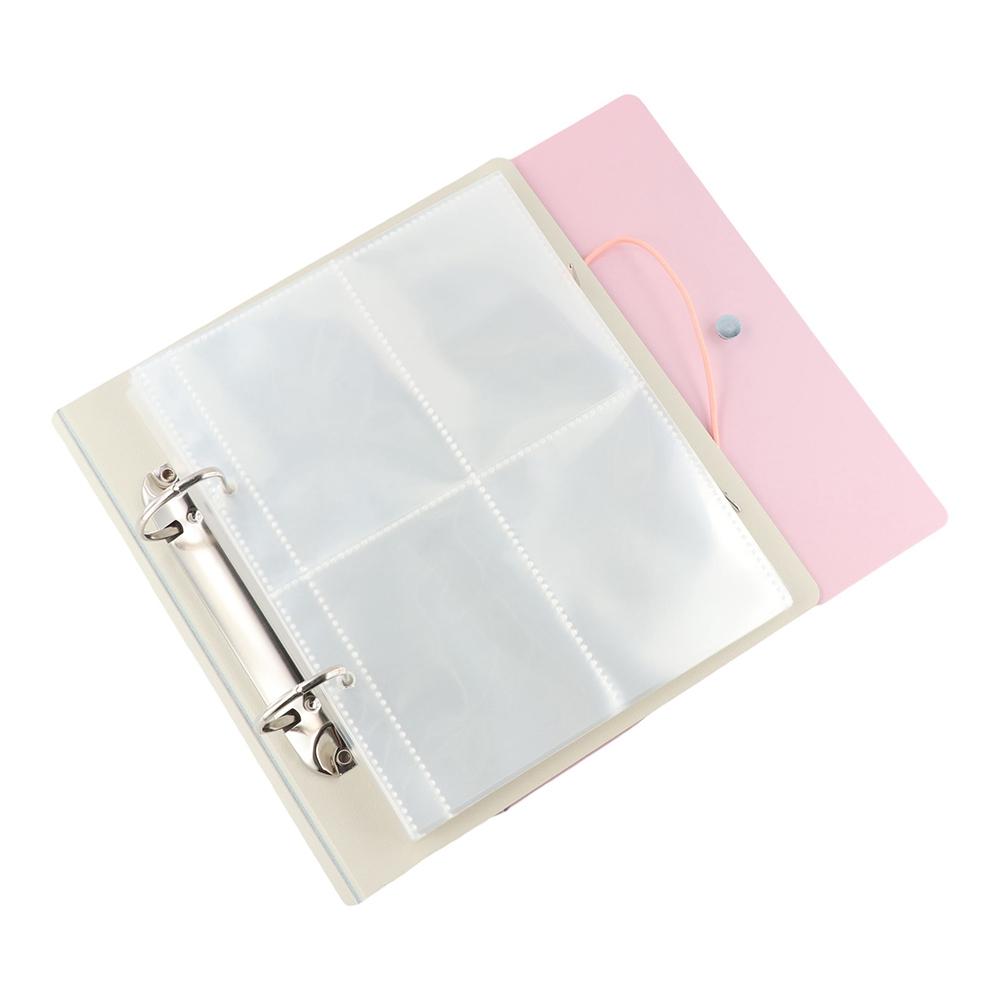 Four-box Grid Photocard Collecting A5 Photocard Binder Binder Photo Cards Collect Your Memories