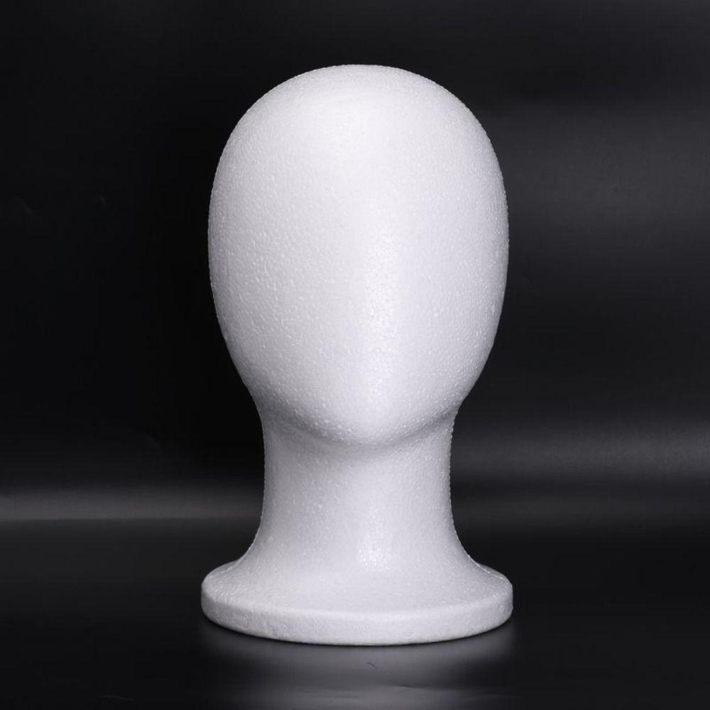 Lightweight Foam Mannequin Head Stable Manikin Head New Foam Head Model