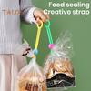 2 Pcs Snack Bag Sealing Ties Hold Tightly Preserve Food Leakproof Convenient Bread Bag Sealing Straps Household Stuff