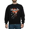 DC Comics Mens Batman Arkham Knight Halloween Logo Art Sweatshirt