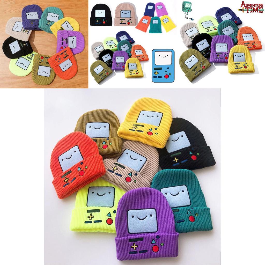 Время приключений с Финном и Джейком Мягкая вязаная шапка-бини для косплея и тепла