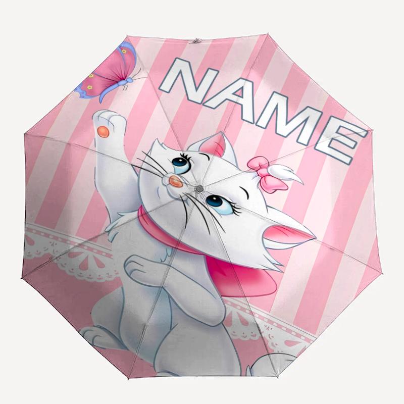 Personalized Name M-Marie Print Umbrella - Automatic Open/Close, Eight-Rib Durable Frame, Automatic Folding Umbrella