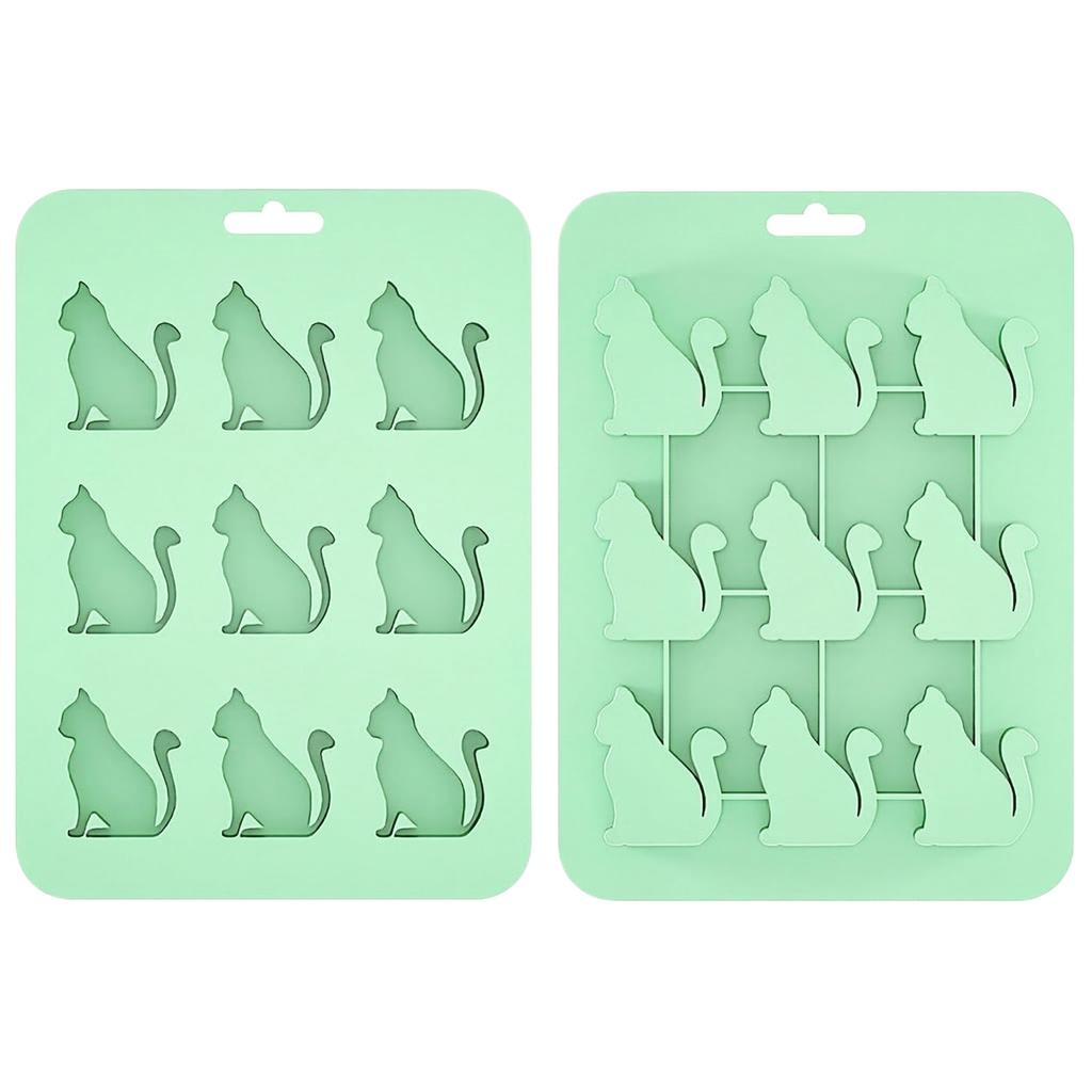 Animals Ice- Mold - Ocean Animals Turtle,Dolphins,Penguins,Silicone Mold For Baking Muffin Cake, Chocolate,Candy, Soap