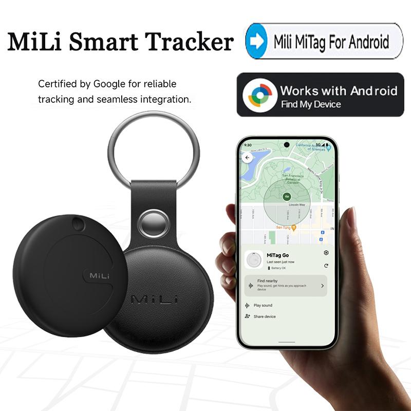 MiLi Умный трекер Mitag Bluetooth-локатор Устройство против потери Мобильные ключи Питомец Пожилые Дети Искатель Работает с Android Find My