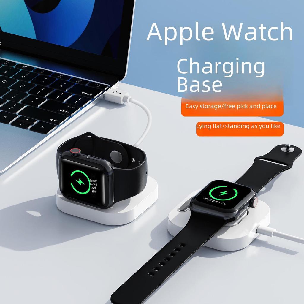 Складное магнитное беспроводное зарядное устройство для Apple Watch: Портативная настольная зарядная подставка