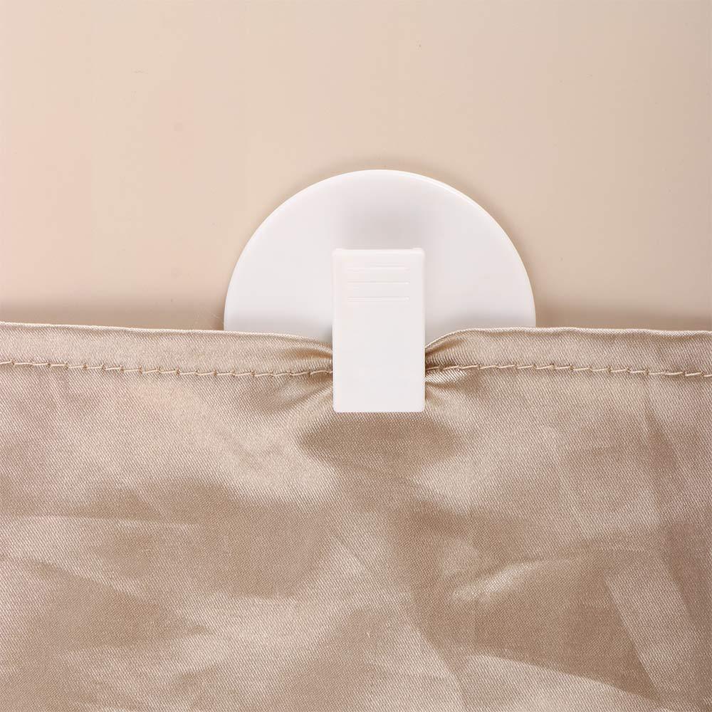 Anti Splash Seamless Crocodile Fixed Curtain Clip Curtain Buckle Bathroom Accessories Guard Clip