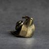 Retro Pure Copper Mini Snail Ornament Desktop Decoration Tea Pet Snail Ornament Antique Brass Animal Miniature Figurine Craft