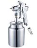 Southern Wind Co., Ltd. High-End Model W-77 Medium Air Spray Gun with Suction Tank, 1L Capacity (2.0mm Diameter), Silver