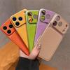 Жесткий чехол для iPhone 17 Pro Max с узором личи (Совместимо с iPhone 14, 13, 16, 15)