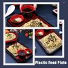 with Bamboo Mat Soba Noodles Plate Japanese Style Food Platter  For Serving and Decoration