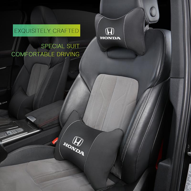 Car Seat Headrest Neck Pillow Auto Interior Accessories For Honda Civci FIT CRV Accord Jazz HRV Dio Stepwgn Prelude Insight CB0