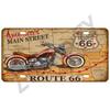 Route 66 металлический знак жесть жесть пластина жесть знак старинный мотоцикл автомобиль металлический плакат настенный декор для гаража бар паб мото клуб