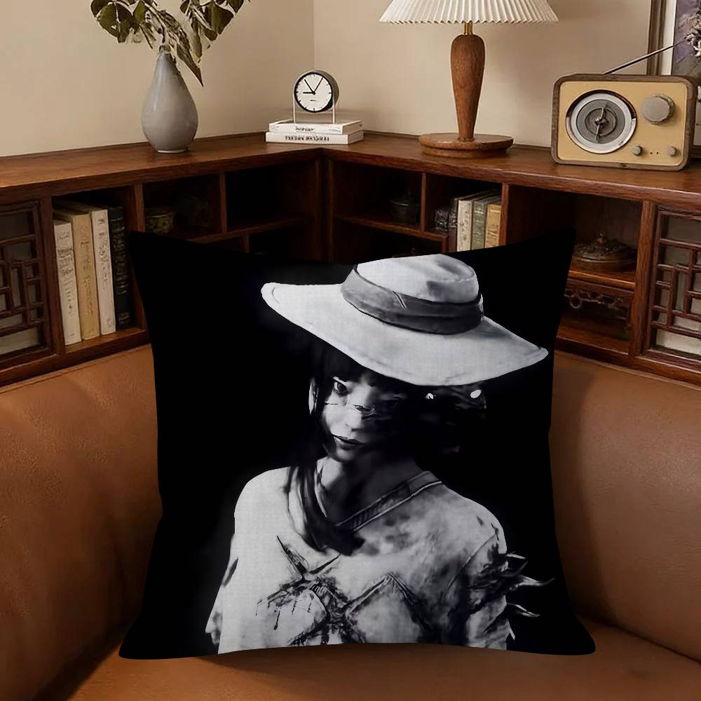 Game D-Dead By D-Daylight Cushion Cover Pillow Cover Decor Pillowcase Printed Cushion Case For Couch