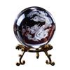 By a Feng Shui PLEAVIT Dragon Ball Feng Shui Crystal Dragon Lucky Charm for Entryway Good Fortune and Wealth [Supervised Advisor] Figurine, Figurine,