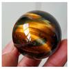 Bead Dark Yellow Asian Rare Tiger Eye Quartz Crystal Healing Ball Sphere 20-22mm Toy