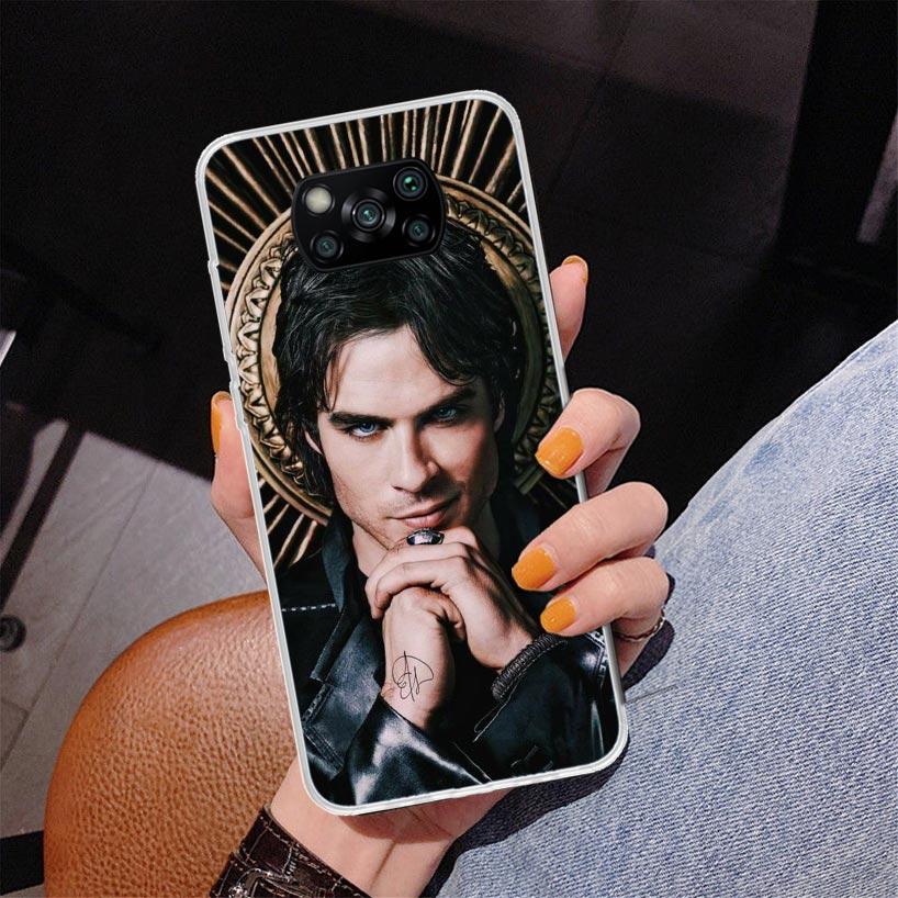 The Vampire Diaries Salvatore Phone Case For Xiaomi Poco X7 X6 X5 Pro F7 Ultra Redmi 15C 15 13C 13 12C 12 10 10A 10C 9 9A 9C 9T