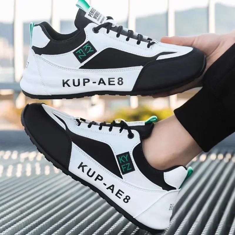 Мужская повседневная обувь 2025 года, модные высококачественные мужские кроссовки, повседневная обувь для активного отдыха, мужская удобная дышащая нескользящая обувь для бега