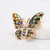 Woman   Brooch, Versatile In Japan and South Korea, Colorful Oil Dripping Butterfly Brooch, New Animal Brooch Birthday Gift