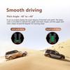AD X90 GPS Проекционный дисплей Спидометр Сигнализация превышения скорости Уклономер Инклинометр Автомобильный компас HUD Угол наклона Угломер Часы