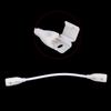 220V Eu Led Strip Plug For Cob 360Leds 12Mm Light Strip Connector 2Pin Cob Led Strip Light Fix Clips Connector Accessories