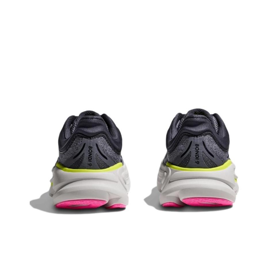 HOKA One One Bondi 9 Удобные Мягкие Прочные Низкие Кроссовки для Бега Женские кроссовки Серые 1162012-CYG