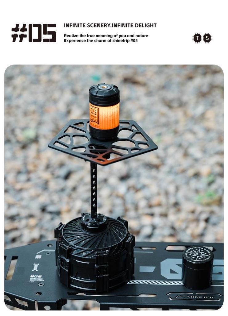 ShineTrip Alpine Gas Can Protector with Aluminum Alloy CNC Extensions