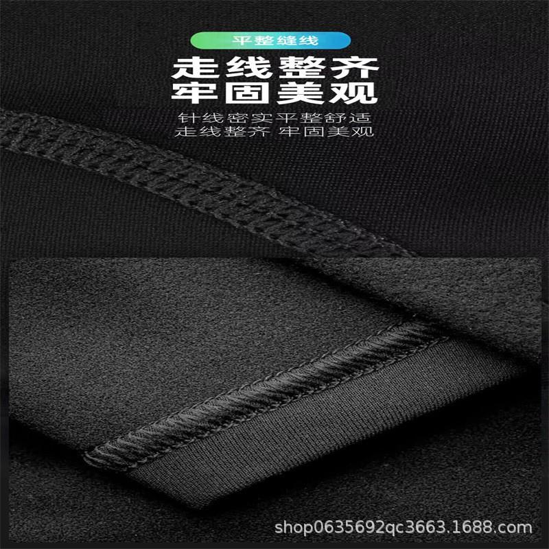 Thermal Cycling Bib Pants Men Women Winter Riding Tights With Padded Seat Bamboo Fiber