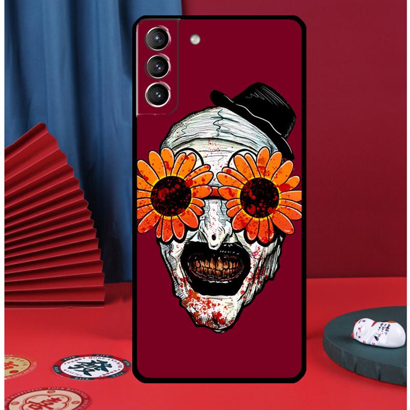 Чехол для телефона Samsung Galaxy S20 FE S21 S22 S23 Ultra S8 S9 S10 Plus Note 10 20 Ultra с изображением из фильма ужасов «Террификатор»