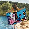 Полотенца для пляжа Britto Art Towel Быстросохнущие Подходят для Бассейнов, Кемпинга, Йоги и Тренажерного Зала