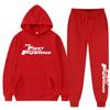 New In Hoodie Set Clothing Sportswear Fashion Brand Letter Printed Pullover Tracksuit 2 Piece Outifts for Women