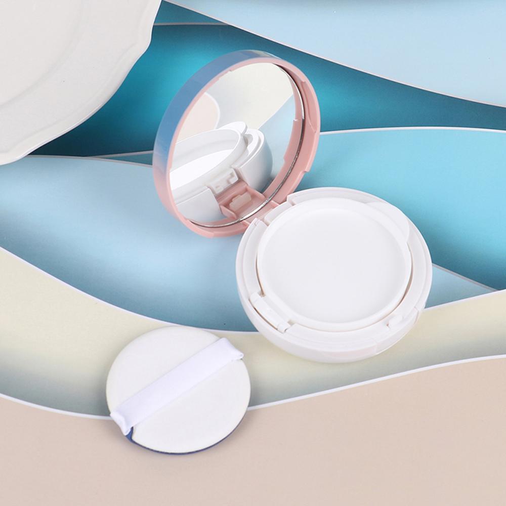 С пуховкой Пустая пуховка для аэропудры Контейнер для косметики Кейс для макияжа Контейнер для BB-крема