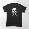 New Brand T-shirt Black Unisex Tee Shirt Death Proof Skull Printed T Shirt Men Print Tshirt Teenager Casual Tees Top