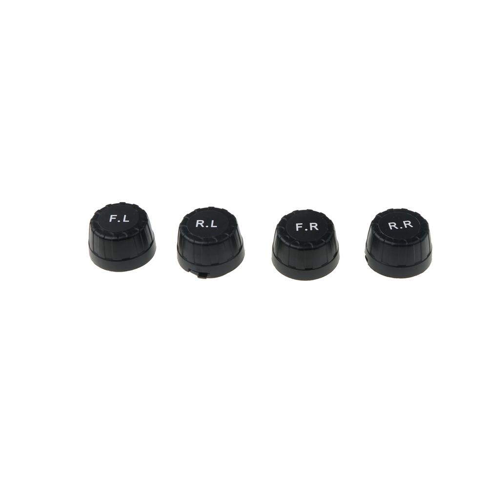 433,92 МГц Автомобильная TPMS Цифровая солнечная система контроля давления в шинах автомобиля с 4 датчиками USB Авто сигнализация инструмент PSI BAR
