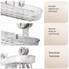 Suction Cup Faucet Organizer No Drilling Sponge Towel Holder Bathroom Wash Shelf  Kitchen Sink