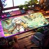 Yixuan Коврик для мыши RGB Игровой коврик для мыши Настольный коврик HD Геймерский Большой светодиодный свет XXL Коврики для мыши