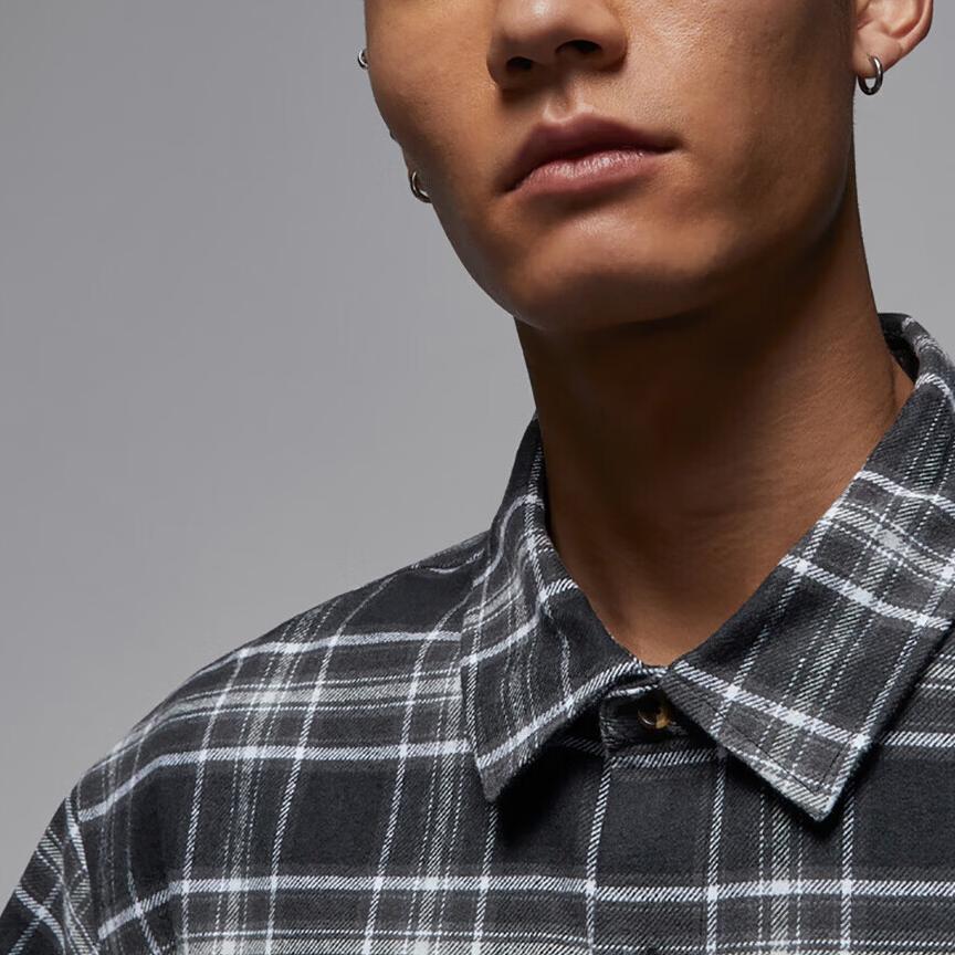 Jordan Мужская фланелевая рубашка с графическим принтом с длинным рукавом M J Brk shirts IF1858-010