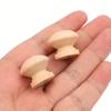 10pcs Door Handle Round Shape Natural Wooden Cabinet Knob Drawer Wardrobe Door Pull Handle Furniture Hardware