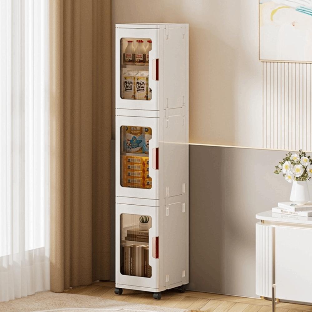 Multi-layer Storage Cabinet Large-capacity Bathroom Cabinet Durable Toilet Shelves  Bathroom