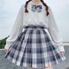 2024 Japanese Basic Section Jk Uniform Long-sleeved Blouse White Shirt Female