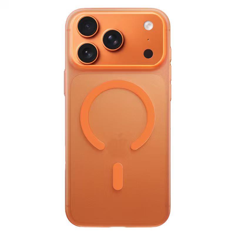 Compatible Apple iPhone 17 Pro Max Case Full Coverage Shockproof Magsafe Magnetic Fashion Ultra-Thin Semi-Transparent Matte Hard Case
