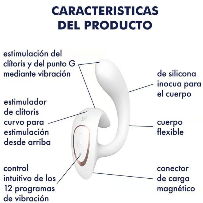 Vibromasseur lapin double stimulation - Satisfyer - G for Goddess 1