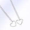 Slip Chain For Women Human Slipchain Choker Collar Heart Chain Necklace Heavy Cuban Long Chain