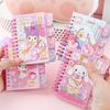 1 шт. Аниме Sanrio Дневник Блокнот My Melody Hellokitty Kuromi Cinnamoroll Мультяшный Студенческий Портативный Блокнот Подарки Девочке на День Рождения Праздничный Подарок Новинка