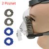 2 шт. Подкладки для маски CPAP Многоразовые тканевые чехлы Уменьшают утечки воздуха Раздражение кожи