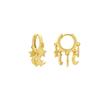Boucles D'oreilles Luxenter Praz or 18k