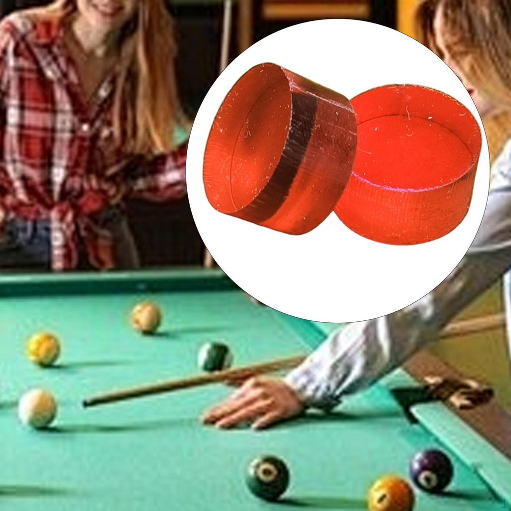 2 шт. 14,6 мм Наклейки для кия для прыжкового пула для игры в помещении