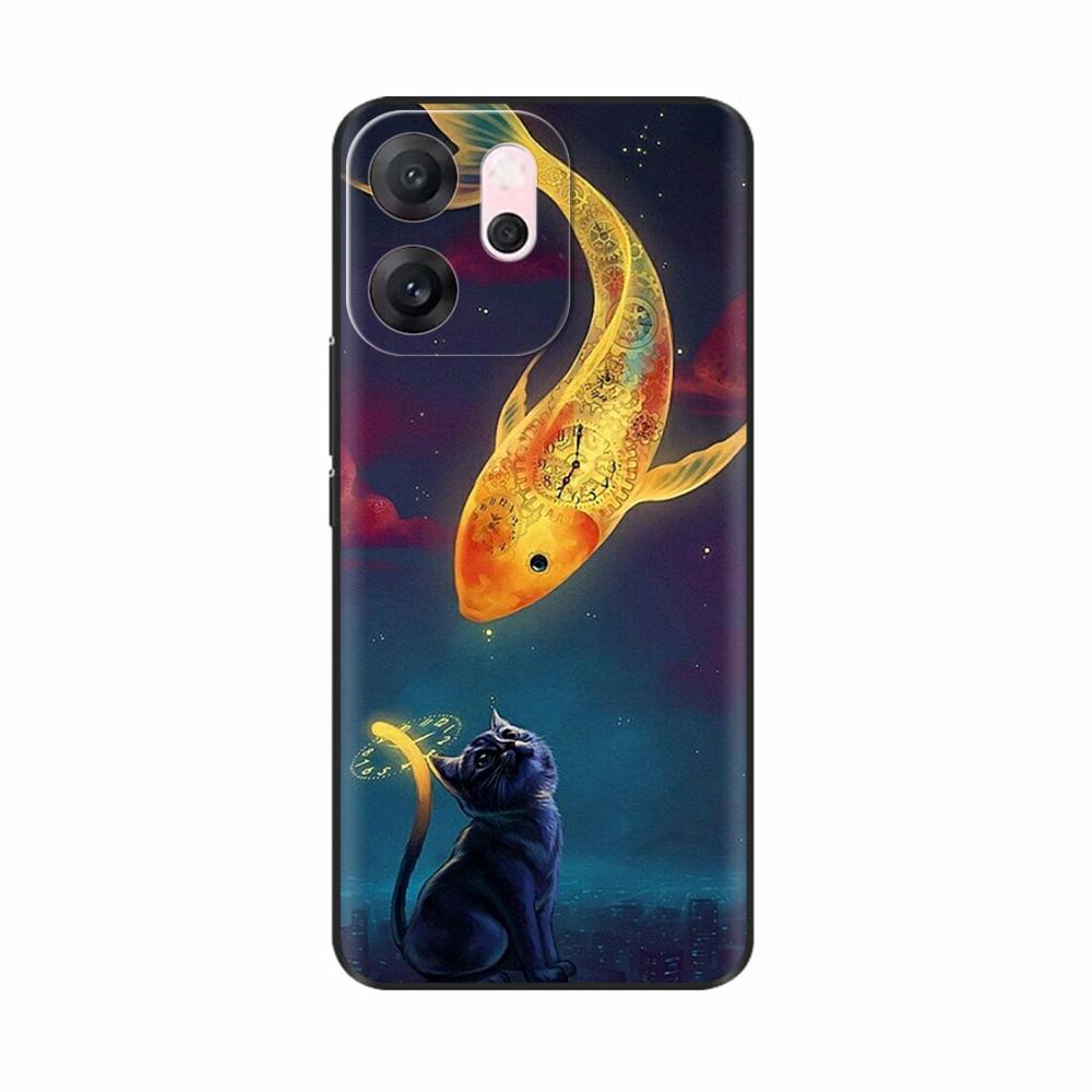 For OPPO Reno14 F Case Cover 2025 Soft TPU Shockproof Silicone Phone Back Cover For OPPO Reno 14F Reno14F Cases CPH2743 Shells